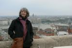 PICTURES/Buda - the other side of the Danube/t_Sharon on Fishermens Bastion.JPG